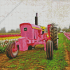 The Pink Tractor Diamond By Numbers