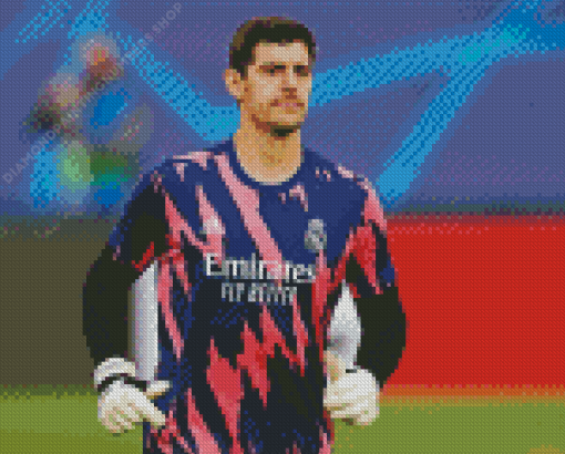 Thibaut Courtois Diamond Painting