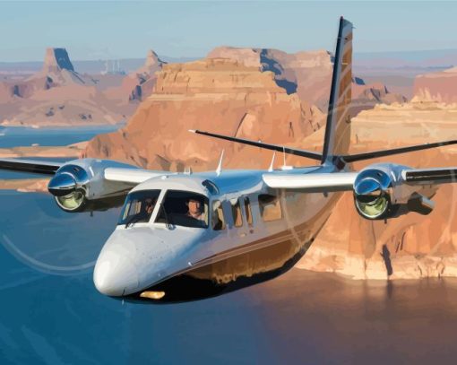 Twin commander aircraft Diamond By Numbers