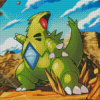 Tyranitar Diamond Painting