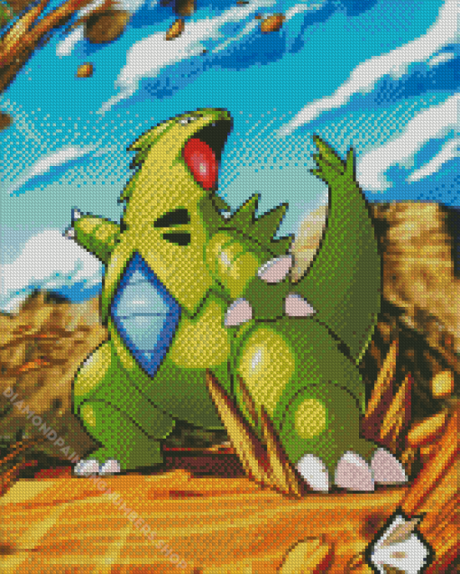 Tyranitar Diamond Painting