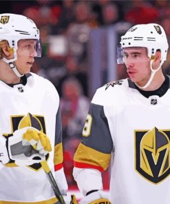 Vegas Golden Knights Hockey Team Diamond By Numbers