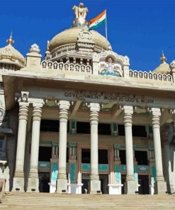 Vidhana Soudha Diamond Painting