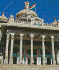 Vidhana Soudha Diamond Painting