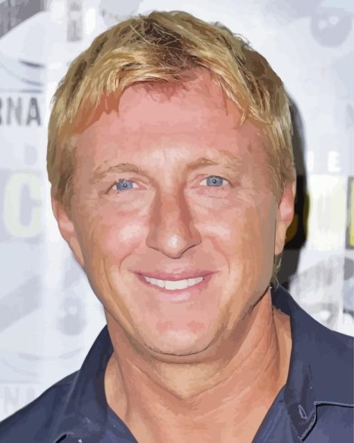 William Zabka Smiling Diamond By Numbers