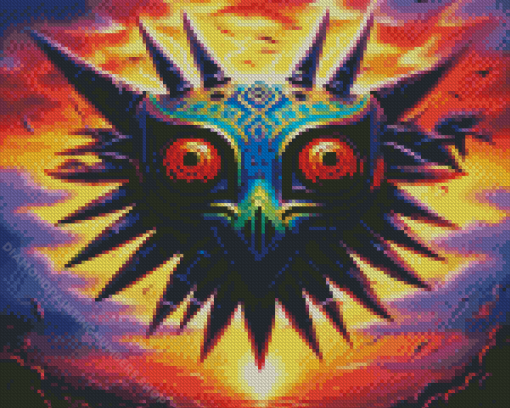 Zelda Majoras Mask Diamond Painting