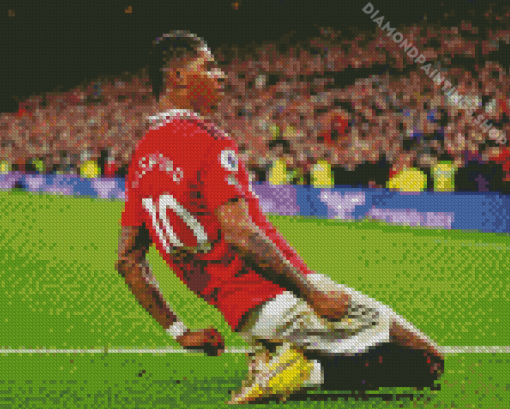 aesthetic Marcus Rashford Diamond Paintings