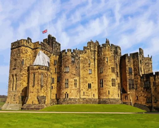 Alnwick Castle Diamond Painting