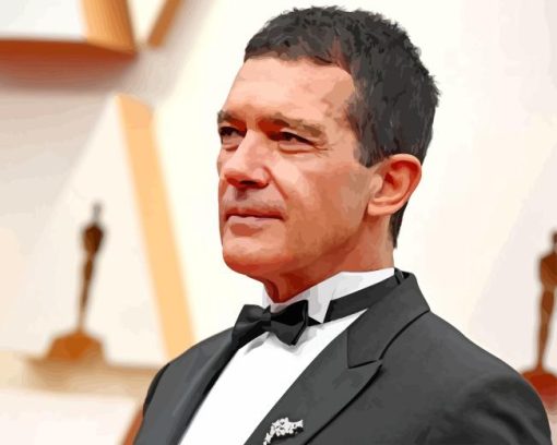 Antonio Banderas Diamond Painting