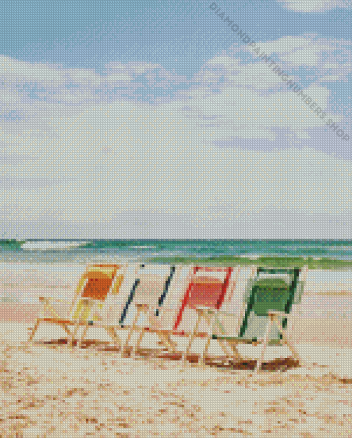 Beach Chairs Diamond Painting