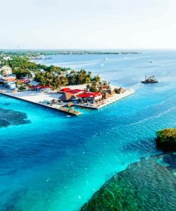 Caye Caulker Diamond Painting