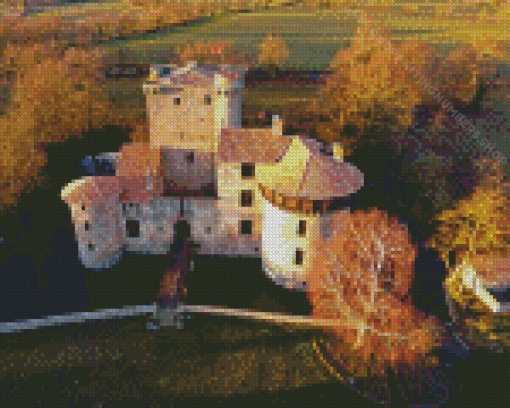 Chateau Medieval Diamond Painting