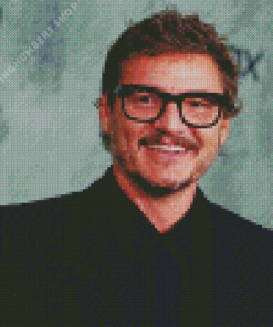 cool Pedro Pascal Diamond By Numbers