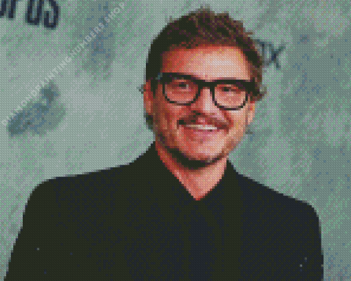 cool Pedro Pascal Diamond By Numbers