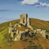 Corfe Castle Diamond Painting