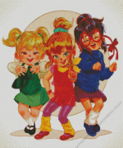 Cute Chipettes Diamond Painting