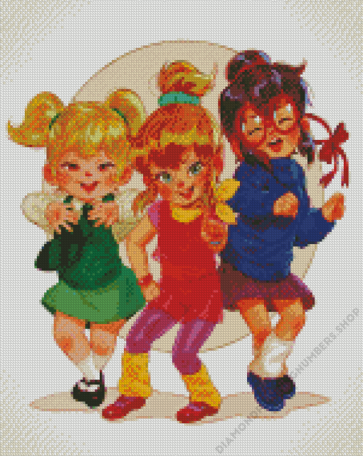 Cute Chipettes Diamond Painting