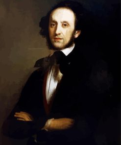 Felix Mendelssohn Composer Diamond Painting