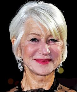 Helen Mirren Diamond Painting