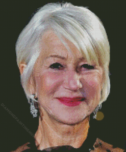 Helen Mirren Diamond Painting