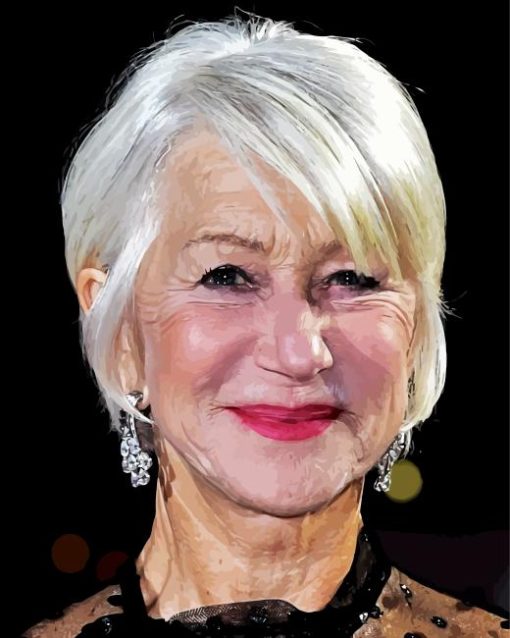 Helen Mirren Diamond Painting