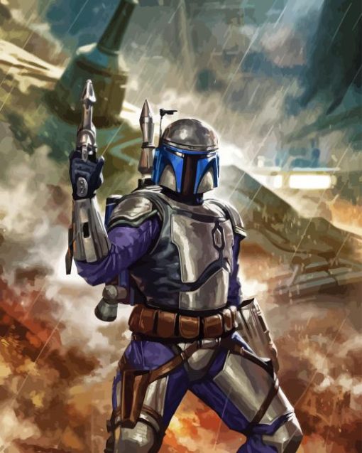 Jango Fett Diamond Painting