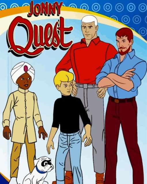 Jonny Quest Diamond Painting