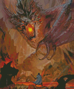 Mad Smaug Diamond Painting