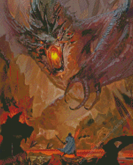 Mad Smaug Diamond Painting