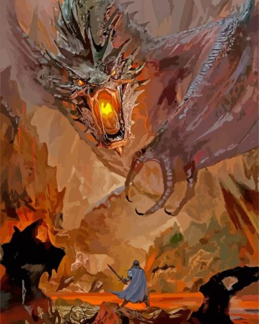 Mad Smaug Diamond Painting