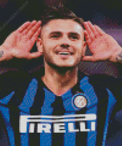 Mauro Icardi Diamond Painting