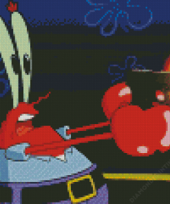 Mr Krabs Diamond Painting