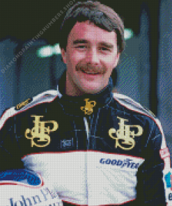 nigel mansell Diamond By Numbers