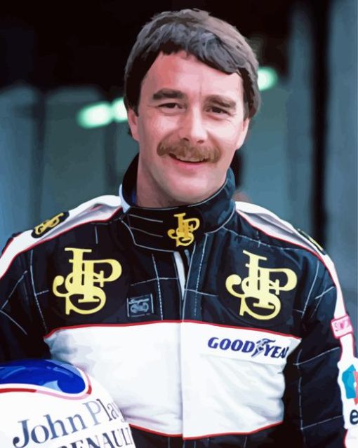 nigel mansell Diamond By Numbers