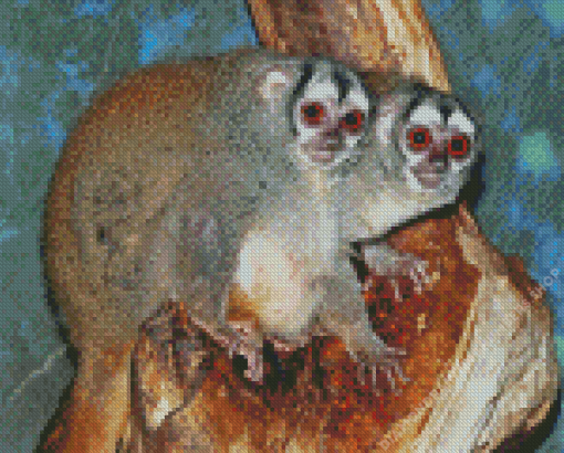 Night Monkey Diamond Painting