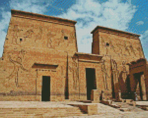 Philae Temple Diamond Painting