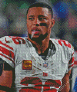 Saquon Barkley Diamond Painting