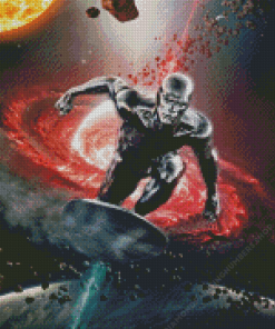 Silver Surfer Diamond Painting