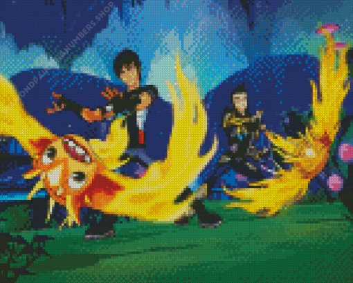 Slugterra Anime Diamond Painting