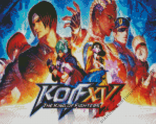 the king Of Fighters Diamond Paints