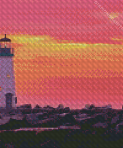 Walton Lighthouse Diamond Painting