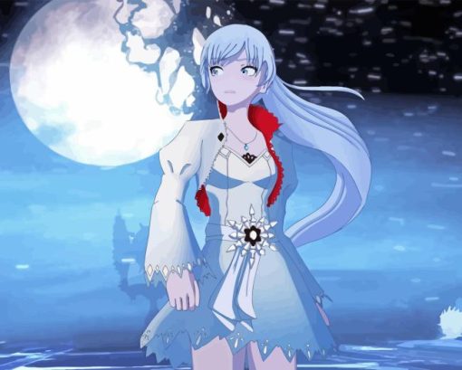 Weiss Schnee Diamond Painting