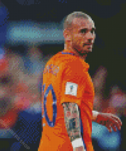 Wesley Sneijder Diamond Painting