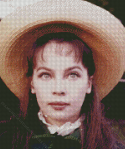 Young Leslie Caron Diamond Painting