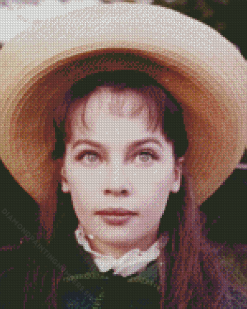 Young Leslie Caron Diamond Painting