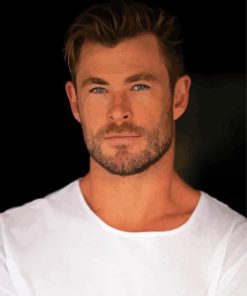 Actor Chris Hemsworth Diamond Paints