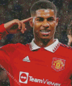 Aesthetic Marcus Rashford Diamond Paintings