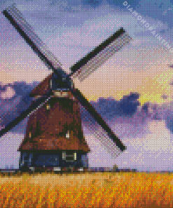 Aesthetic Old windmill Diamond Paints