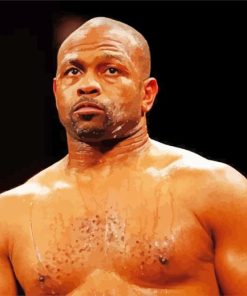 American Roy Jones Jr Diamond Paintings