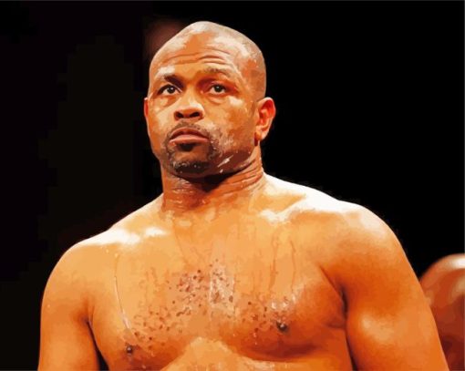 American Roy Jones Jr Diamond Paintings